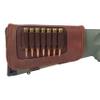 Allen Company New Castle Leather Buttstock Cartridge Carrier, Brown view 1