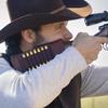 Allen Company New Castle Leather Buttstock Cartridge Carrier, Brown view 2
