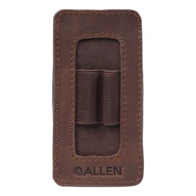 Allen Company Castle Rock Forend Leather Ammo Carrier Pouch, Brown