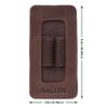 Allen Company Castle Rock Forend Leather Ammo Carrier Pouch, Brown view 2
