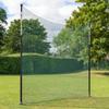 Stop That Ball Pro Socketed Ball Stop Net & Posts | Multi-Sport Removable Net Systems and 4 Netting Types (Golf (Low-Impact), 10ft x 20ft) view 1
