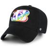 47 Men's Black Cincinnati Bengals Team Pride Clean Up Adjustable Hat view 1