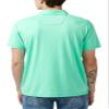 Buffalo David Bitton Mens Short-Sleeve Knit Polo Shirt, Medium, Cockatoo S23 view 2