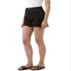 Buffalo David Bitton Women's Joanna Super High Rise Denim Shorts, Black, 34 view 2