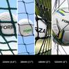 Stop That Ball Pro Socketed Ball Stop Net & Posts | Multi-Sport Removable Net Systems and 4 Netting Types (Soccer, 16ft x 40ft) view 2