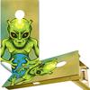 Beerpongtoss Cornhole Board Wraps, Cornhole Decals and Wraps for Boards (Set of 2) - Transform Your Cornhole Game with Our Durable Board Wraps (Alien World) view 1