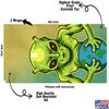 Beerpongtoss Cornhole Board Wraps, Cornhole Decals and Wraps for Boards (Set of 2) - Transform Your Cornhole Game with Our Durable Board Wraps (Alien World) view 2