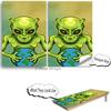 Beerpongtoss Cornhole Board Wraps, Cornhole Decals and Wraps for Boards (Set of 2) - Transform Your Cornhole Game with Our Durable Board Wraps (Alien World) view 3