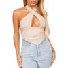 Downtown Dolls Women's Halter Corset Top (as1, alpha, l, regular, regular, Mocha) view 3