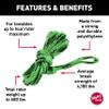 Taylor Made Towable Tube Rope 4K, 60 ft. Long, Supports Four Riders up to 680 lbs., 15mm polyethylene Tow Rope, 4,100 lb. Break Strength - 2021150643 view 2