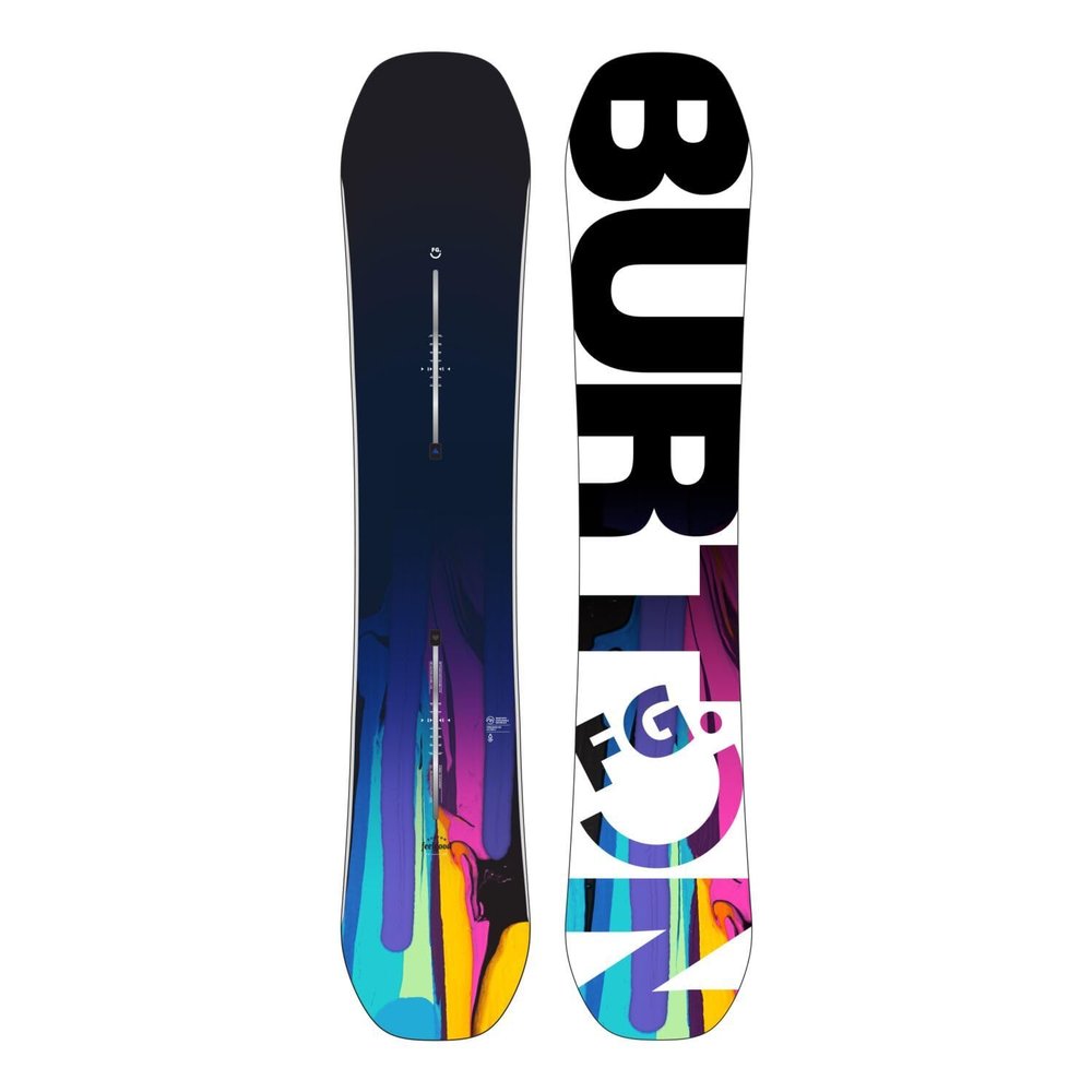 Burton Womens Feelgood Flying V Snowboard, 152cm