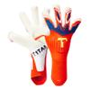 T1TAN Alien Gravity Red 2.0 - Soccer Goalie Gloves - Mixed Cut and 4mm Gecko Grip - Size 8 view 1