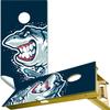 Beerpongtoss Cornhole Board Wraps, Cornhole Decals and Wraps for Boards (Set of 2) - Transform Your Cornhole Game with Our Durable Board Wraps (Shark) view 1