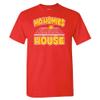 Ma'homies House Men's Football Fan T-Shirt (Red T-Shirt, 2XL) view 1