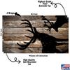 Beerpongtoss Cornhole Board Wraps, Cornhole Decals and Wraps for Boards (Set of 2) - Transform Your Cornhole Game with Our Durable Board Wraps (Drawing 2 Deer) view 2
