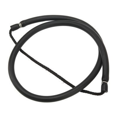 Fishing Spear Band, Easy Installation Soft 5x10mm Shooting Pole Spear Sling for Replacement (Black)