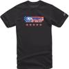 Alpinestars 1213-72610-10-M: Usa Again Tee Black Md view 1