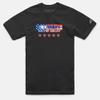 Alpinestars 1213-72610-10-L: Usa Again Tee Black Lg view 3