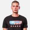 Alpinestars 1213-72610-10-L: Usa Again Tee Black Lg view 4