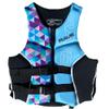 Rave Sports Women's Neoprene Life Vest, USCG Approved Type III Jacket, Small for Over 90 lbs, 30"-33" Chest, PFD Ideal for Boating, Swimming, Wake Surf, Wakeboard, Comfy Zipper Closure, Quick Drying view 1