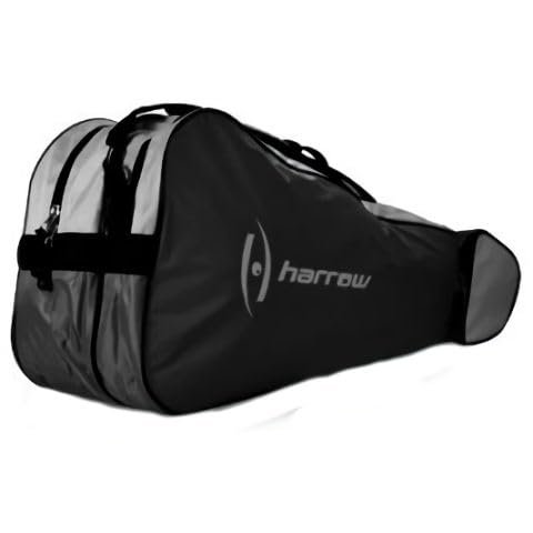3 Racquet Bag Black/Silver