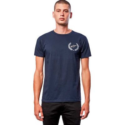 Alpinestars 1213-72580-70-XXL: Wreath Tee Navy 2X