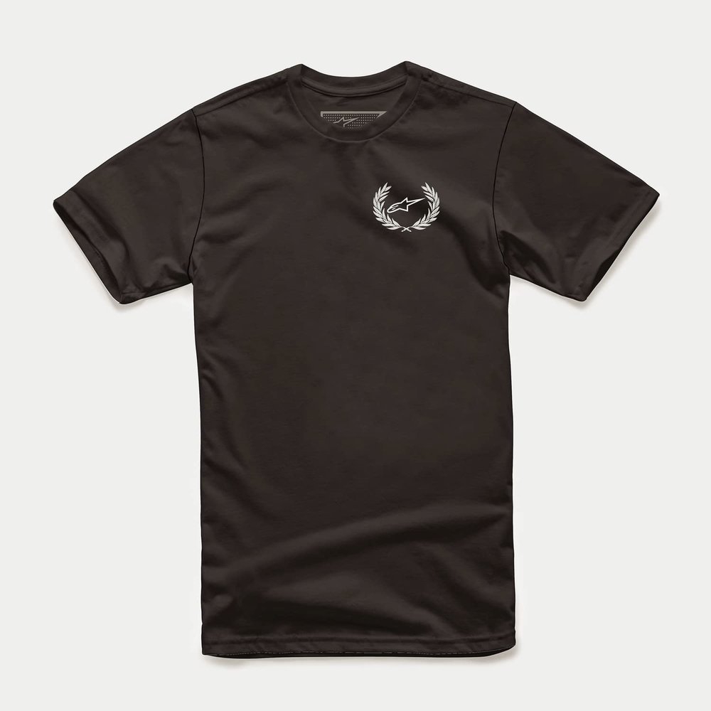 Alpinestars 1213-72580-10-XXL: Wreath Tee Black 2X