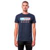 Alpinestars 1213-72610-70-XXL: Usa Again Tee Navy 2X view 1