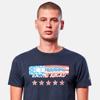 Alpinestars 1213-72610-70-XXL: Usa Again Tee Navy 2X view 4