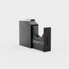 Biometric Speed Safe | Biometric Slide Handgun | Nighstand Gun Safe | Desk Gun Safe | Auto Sliding Door Fingerprint Hand Gun Safe For Pistols view 4