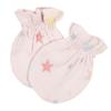 3-Pack Baby Girls Rainbow No Scratch Mittens view 4
