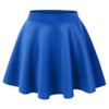 CTC WB211 Women's Basic Versatile Stretchy Flared Skater Skirt for Girl L Royal_Brite view 1