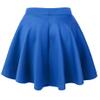 CTC WB211 Women's Basic Versatile Stretchy Flared Skater Skirt for Girl L Royal_Brite view 2