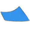 Chaparral Boat Raised Xtreme Wakeboard STBD Decal Sticker view 1