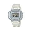 Casio LA20WH Series | Women's Digital Watch | Clear | Water Resistant | LED Light | Auto Calendar | Date Display | 1/100 SEC Stopwatch | Regular Time Keeping (HR, Min, SEC, PM, Date, Day) | 5 Yr Batt view 1