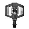 Crankbrothers Mallet Trail Mountain Bike Pedals - Black/Black Spring - MTB Enduro XC Trail Optimized Platform - Clip-in System Pair of Bicycle Mountain Bike Pedals (Cleats Included) view 1