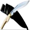 Gurkha Deer Horn, Carbon Steel Kukri Knife Overall 9 Inch Panawal Ankhola Full Tang 4.25 IN Fixed Blade Kukri Khukuri With Leather Sheath - Hand-Hammered, Hand Forged In Nepal view 1