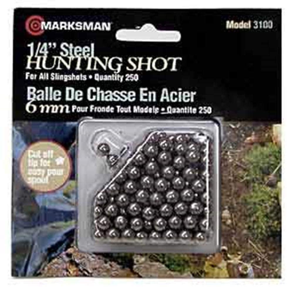 Marksman Products MRK-3100 2019 0.25 in. Steel Singleshot - 250 Count