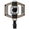Crankbrothers Mallet Trail Mountain Bike Pedals - Champagne/Black Spring - MTB Enduro XC Trail Optimized Platform - Clip-in System Pair of Bicycle Mountain Bike Pedals (Cleats Included) view 4
