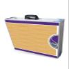 8-Foot Professional Beer Pong Table w/LED Lights - Sacramento Basketball Court view 2