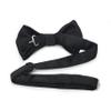 NEOVAT Black Bowtie for Men, Children, women's bow tie, graduation, party, graduation party, wedding, bridesmaid,Tuxedo.(Medium) view 4