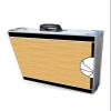 8-Foot Professional Beer Pong Table w/Cup Holes & LED Lights - Brooklyn Basketball Court view 2
