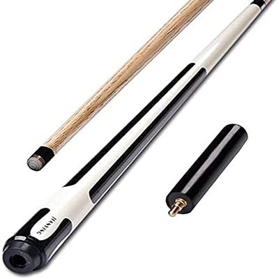 Pool Cue Billiard Stick Cue Tips 1/2 Maple Pool Cue 12.75mm Rigid Head, Easy to Hold, Easy to Carry, Best Gift for Billiards Lovers EIIDJFF 230202(Color:B,Size:Single Set)