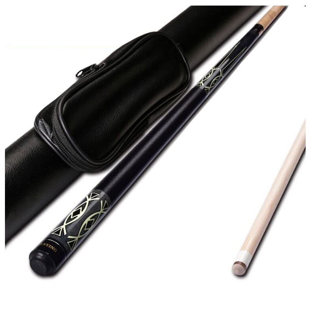 Pool Cue Billiard Stick Cue Tips 57" 19Oz Pool Club Lightweight Durable, 12.75Mm Tip, Well Made, Fully Balanced, Premium Pool Club with Steel Joint EIIDJFF 230202(Color:A)