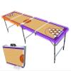 8-Foot Professional Beer Pong Table w/Cup Holes & LED Lights - Phoenix Basketball Court view 1