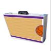 8-Foot Professional Beer Pong Table w/Cup Holes & LED Lights - Phoenix Basketball Court view 2