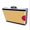 8-Foot Professional Beer Pong Table w/LED Lights - Chicago Basketball Court view 2