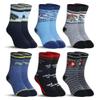 SeeyAN Kids Merino Wool Socks Boys Girls Hiking Boot Winter Thermal Warm Cozy Soft Toddler Thick Crew Socks 6 Pairs (6 Pairs Dinosaur C, 1-3 Years) view 1