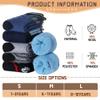 SeeyAN Kids Merino Wool Socks Boys Girls Hiking Boot Winter Thermal Warm Cozy Soft Toddler Thick Crew Socks 6 Pairs (6 Pairs Dinosaur C, 1-3 Years) view 4