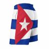 Cuban Flag Men's Summer Swim Trunks Quick Dry Surf Beach Trunks Swimsuit Shorts with Mesh Lining view 3